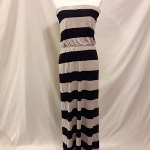 GAP Striped Maxi Dress